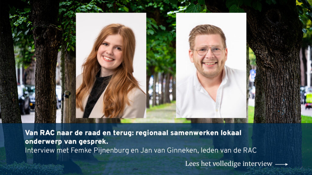 Button met link naar interview Femke Pijnenburg en Jan van Ginneken, leden regionale adviescommissie
